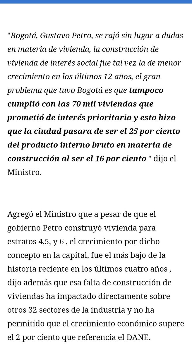 LuisHDiaz19's tweet photo. Bogotá tuvo su peor temporada de ventas de viviendas VIS y VIP durante la alcaldía de Gustavo Petro. https://t.co/lsv1nLmSMv