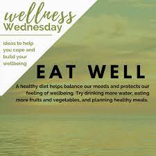 Welcome to Wellness Wednesday!  Tips each Wednesday to a whole healthier you!