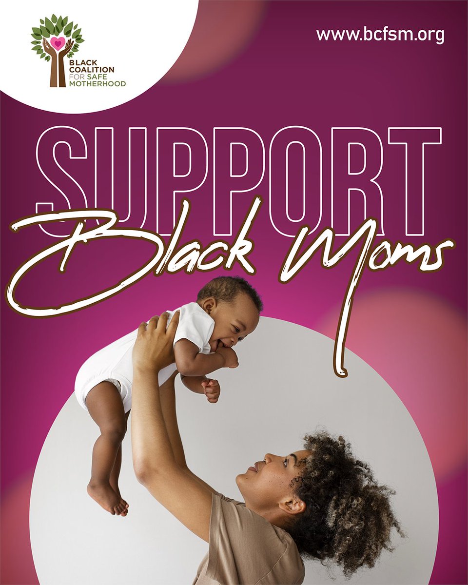 BC_4_SM's tweet photo. Black mothers and Birthing People deserve the same level of care and support as anyone else. Help us achieve this goal by donating to Black Coalition for Safe Motherhood. Learn more about our impactful work at https://t.co/IeNYHJpwqf #BlackBirthExperience https://t.co/jFKffP26b6