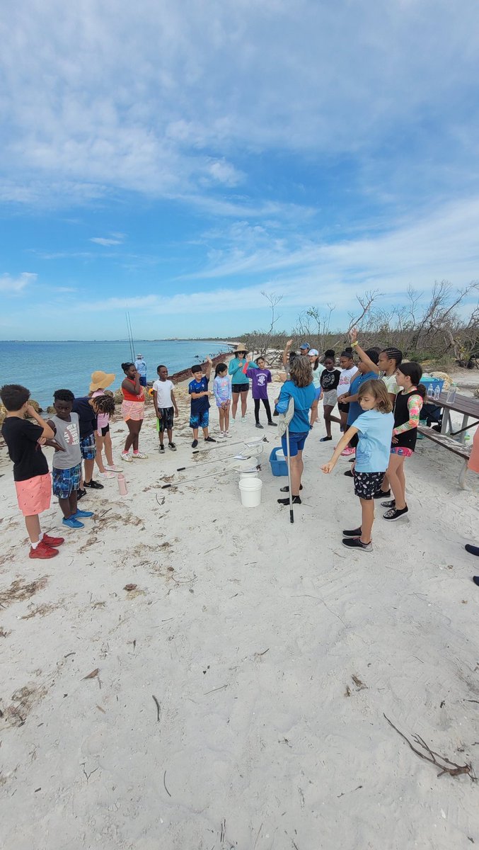 Day 2 of <a href="/Orangewood_Elem/">Orangewood Ocelots</a> Mudflats Field Trip at Bunche Beach!! #LeeSchoolsEE #LoveLeeSchools