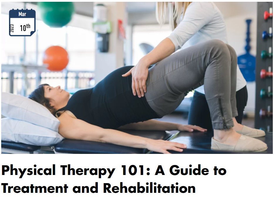 SouthernPTC's tweet photo. Ready to get back in the game? Our latest blog post is a crash course in Physical Therapy 101, giving you the inside scoop on treatment and rehab. Check it out and get ready to crush your rehab goals! 

🙌 https://t.co/GDLenldDf0

#PhysicalTherapy101 #RehabGoals #GetBackInTheGame https://t.co/R7dRF4V8zm