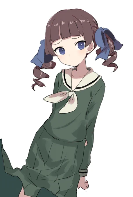 お題「松平瞳子」#マリみて版深夜のお絵描き60分一本勝負 