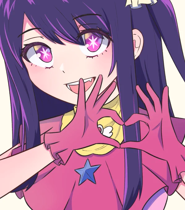 《Skeb絵》 推しの子を見ていないばかりに星野アイちゃんを上手く描くことが出来なかったので、代替案のツルマルツヨシも描かせて頂きました!!