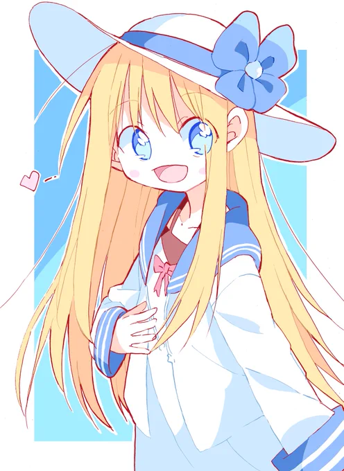 #再掲したらフォロワーが増えるらしい最近あまり描いてないけど創作っ娘 