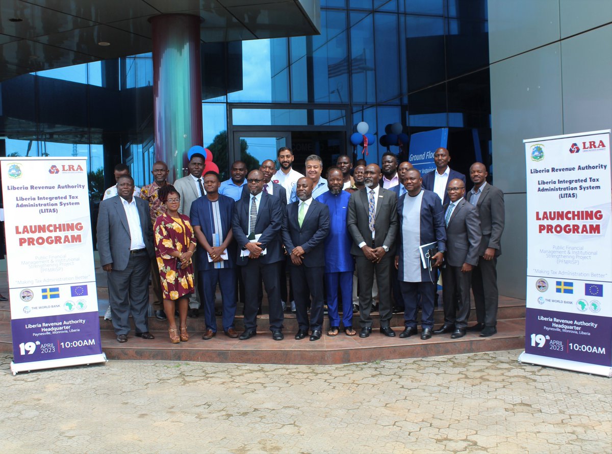 liberia_revenue's tweet photo. The LRA, with support from partners, today officially launched the Liberia Integrated Tax Administration System (LITAS) to enhance online tax payment.
The digital platform enables taxpayers to easily file, register and pay taxes with just a simple click.
#MovingToBillions https://t.co/Jz73rsrK5b