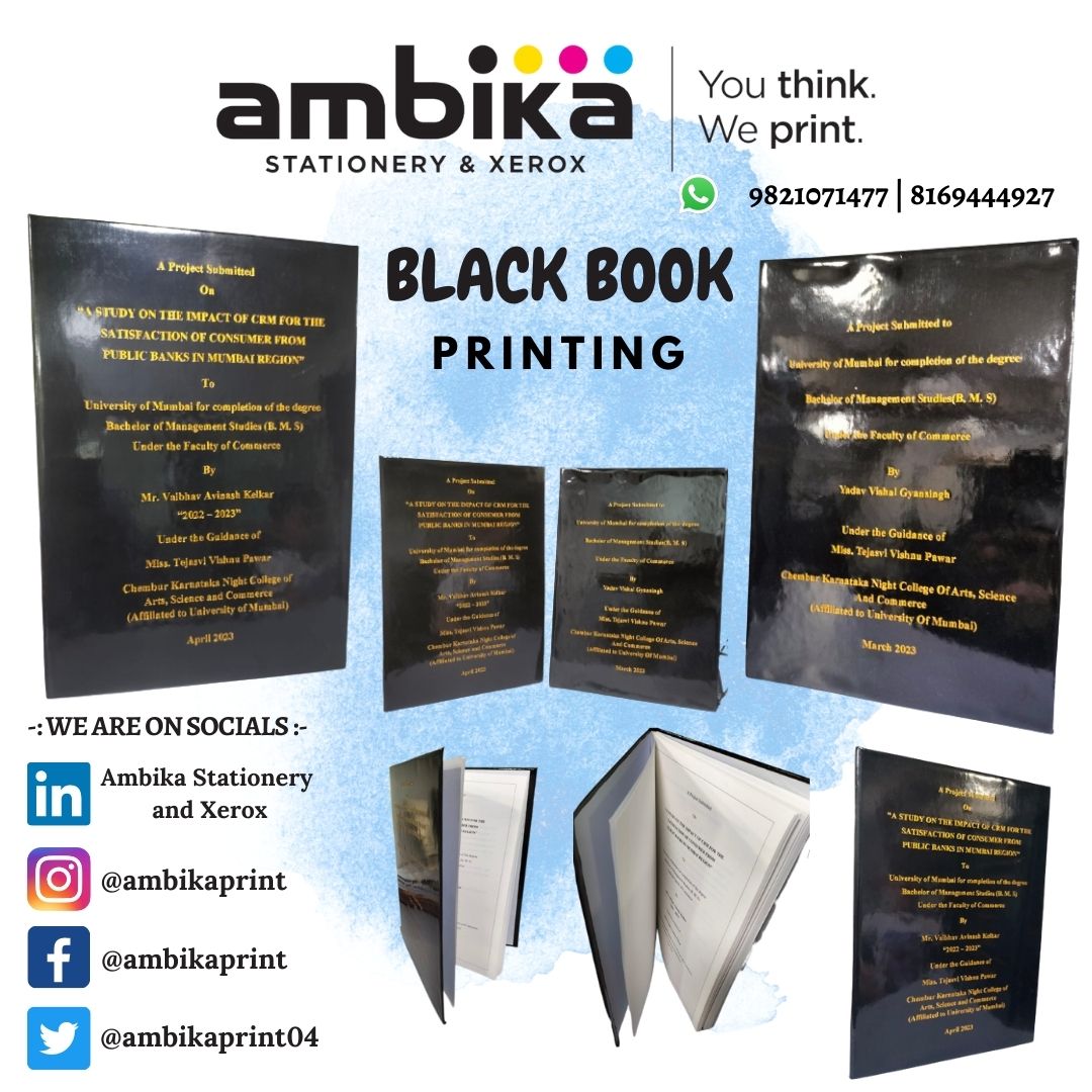 ambikaprint04's tweet photo. Black Book Printing 
#youthinkweprint #ambikastationeryandxerox #MumbaiIndians #Mumbai #chembur #Indian2 #เรื่องของจี้ #TheMandalorian #layoffs #population #SupremeCourtofIndia #ChampionsLeague #JayVonne #TheMandalorian #tirriestuesday #KisiKaBhaiKisiKaJaan #Eid2023 #EidUlFitr https://t.co/1PqfrYHr1h