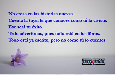 corrigenda_es's tweet photo. #Escribir es #darse a los #demás, a sus #lectores. Todo #autor #escribe y #cuenta lo que #es, #piensa, #interpreta e #imagina.

#CorrigendaCadaDía 

#IARTG #COL #MEX #ARG #CHL #PRI #ECU #VEN #PER #URY #GTM #CRI #SLV #HND #BOL #CUB #NIC #DOM #PAN #PRY #GNQ #ESP #USA #MIAMI #SF #LA https://t.co/s9m8pZb18W