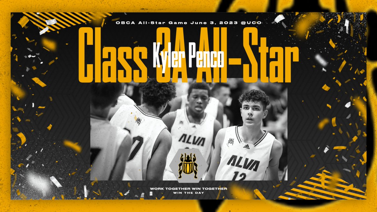 FeelyShane's tweet photo. Kyler Penco will be playing in the OBCA All-Star by Class game on June 3, 2023 at the University of Central Oklahoma.  Class 3A will be playing Class 2A.  What a great honor.  This is a great all-star game to be a part of for Kyler.  We are proud of you brother! https://t.co/sAPXxVFkeI