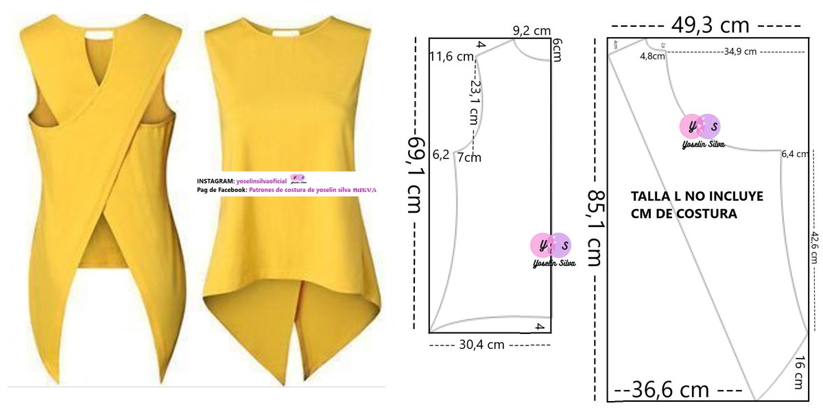 RemerasPersonal's tweet photo. Patrones de costura para hacer tus propias prendas : https://t.co/V8L7DqpiOo
#Costura #Patronesdevestidos #Patronesdecostura https://t.co/QTDFMIKbov