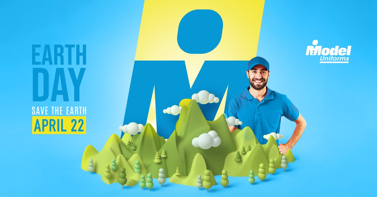 How are you going green today? Happy #EarthDay from Model Uniforms! 🌍