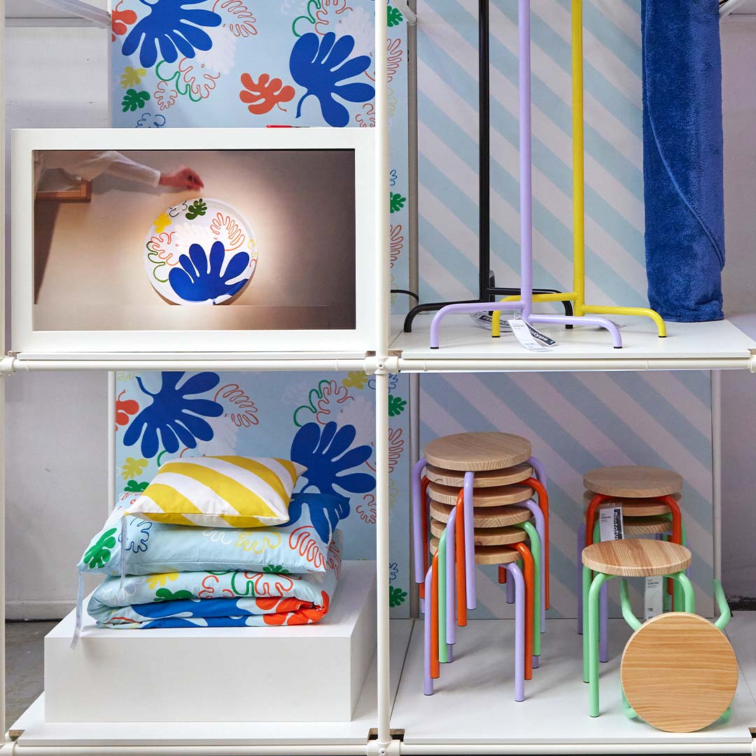 IKEAITALIA's tweet image. Piccoli spoiler della nuova collezione Nytillverkad solo alla IKEA Design Week. Ti aspettiamo per celebrare i nostri 80 anni insieme tra prodotti iconici e colori pop! #IKEAItalia #IKEAdesignweek #Fuorisalone #MDW23