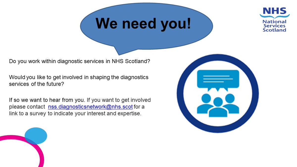 NMDN Scotland (@nmdnscot) on Twitter photo Diagnostics governance in Scotland is transforming. The Diagnostic Strategic Network (DSN) will provide strategic leadership to support the recovery of the NHS and deliver the diagnostics of the future. #diagnosticcommunity Diagnostics governance in Scotland is transforming. The Diagnostic Strategic Network (DSN) will provide strategic leadership to support the recovery of the NHS and deliver the diagnostics of the future. #diagnosticcommunity