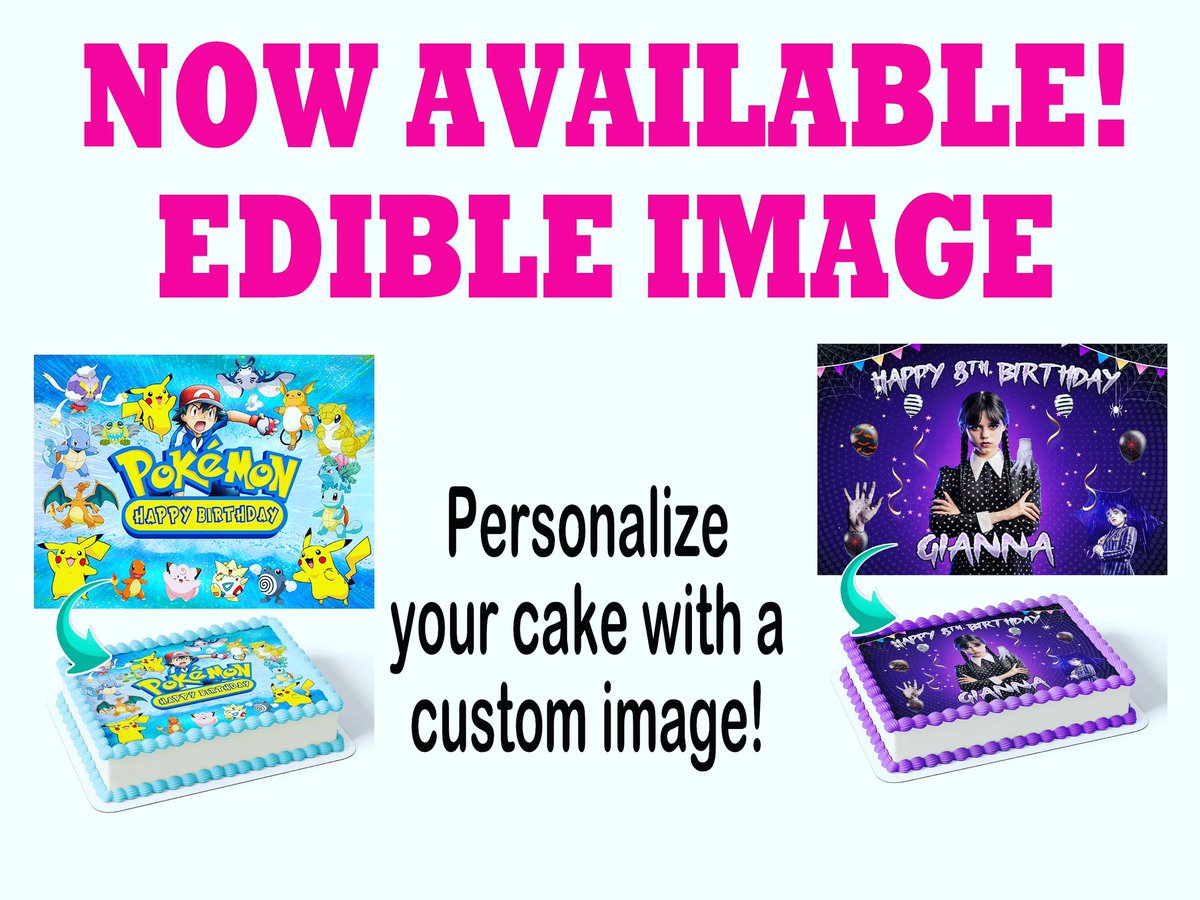VistaMarket's tweet photo. Personalize your cake with a custom image at Vista Market. #cakedecorating #cakedesign #cakeart #cake https://t.co/UQO2SbrJKb