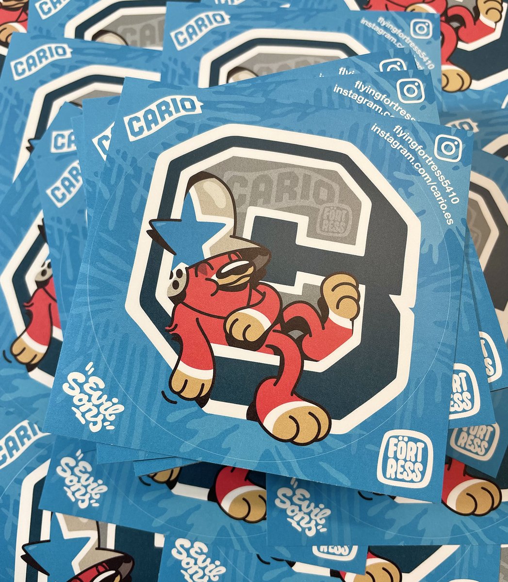 FlyingFortress_'s tweet photo. just chillin'...
5410 - home for the chill.
colab sticker with my long-term buddy CARIO/EvilSons
#colabdesign #stickerdesign #stickers #5410 #homeforthechill #evilsons https://t.co/JSgUtcbDAq