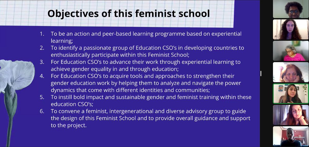 UNGEI's tweet photo. Curious about @FeministSchool? 

Aayushi from @GenderatWork walks us through the objectives! https://t.co/9uAecuIyYA