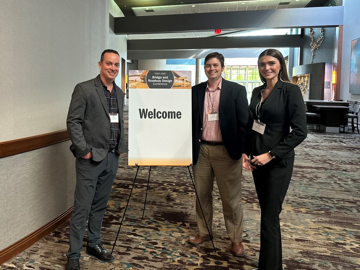 B2zEngineering's tweet photo. TxDOT's 2023 Bridge &amp; Roadway Design Conference provided a lot of information about the future of TxDOT Bridge &amp; Road design, construction, &amp; maintenance through digital delivery using OpenRoads &amp; OpenBridge. Thank you TxDOT for organizing such a great conference! #b2zengineering https://t.co/l66GjXCQBm