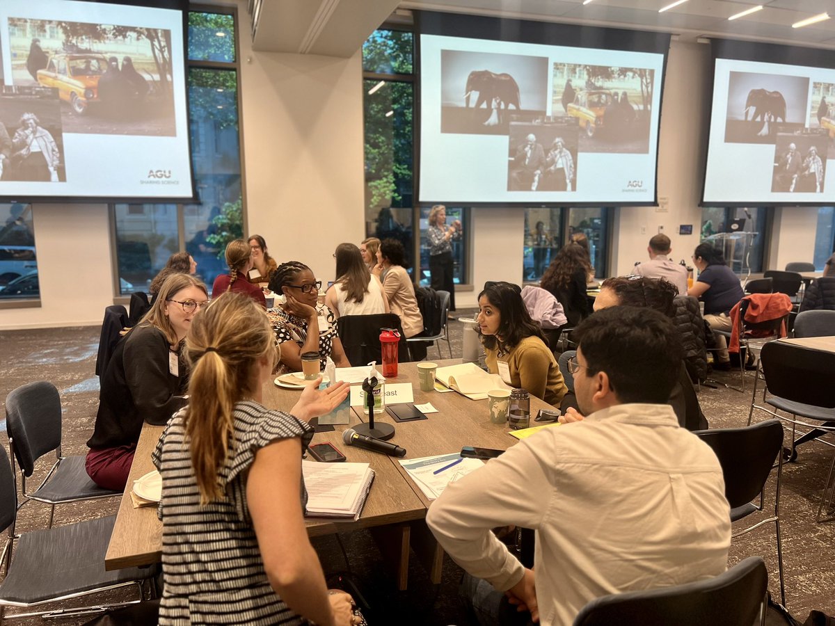 AGUSciPolicy's tweet photo. We’re kicking off our Voices for Science workshop today with our colleagues at @AGU_SciComm and scientists from across North America. Learn more about the program at https://t.co/VOmge4biIW https://t.co/bEabKkA3Vy