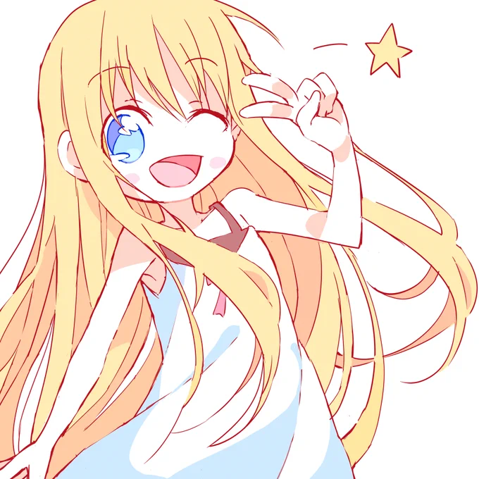#再掲したらフォロワーが増えるらしい最近あまり描いてないけど創作っ娘 
