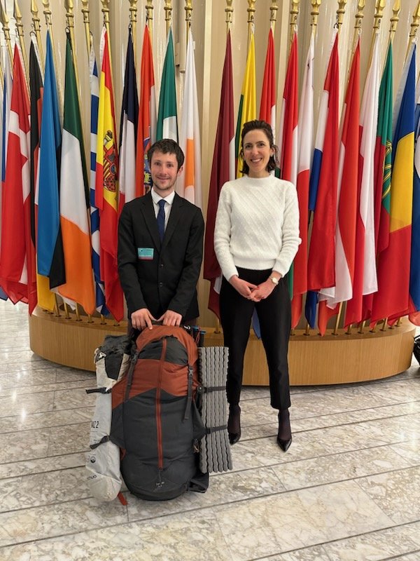 Quelle fierté d'être accueilli par <a href="/ValerieHayer/">Valérie Hayer</a> au parlement européen.  L'occasion de lui faire un premier retour sur les avis des gens sur l'union européenne récoltés  lors d'une marche de plus de 400km.