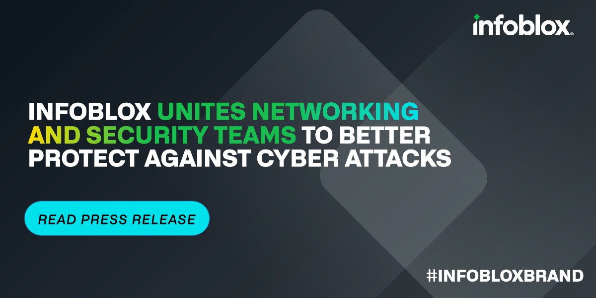 Infoblox's tweet photo. 💥 Infoblox is uniting networking and security to deliver improved performance and protection. New brand, new competitive market position and we're only getting started. https://t.co/mrezHqbOUC

#infobloxbrand #infoblox #brandreveal #cybersecurity #networksecurity #security https://t.co/96CC6nktFK