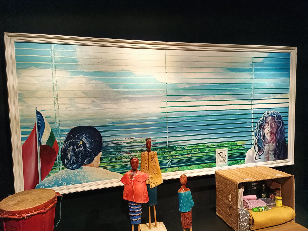 Michel_BAL_'s tweet photo. In het @DrentsMuseum een boeiende tentoonstelling over een volk dat onafgebroken onrecht is aangedaan sinds ze honderden jaren geleden voor het eerst kennis maakten met Nederlanders. Nog altijd weten veel mensen niet wie ze zijn.
#Maluku #Menyala #Malukumerdeka #RMS https://t.co/AQhiRI1536