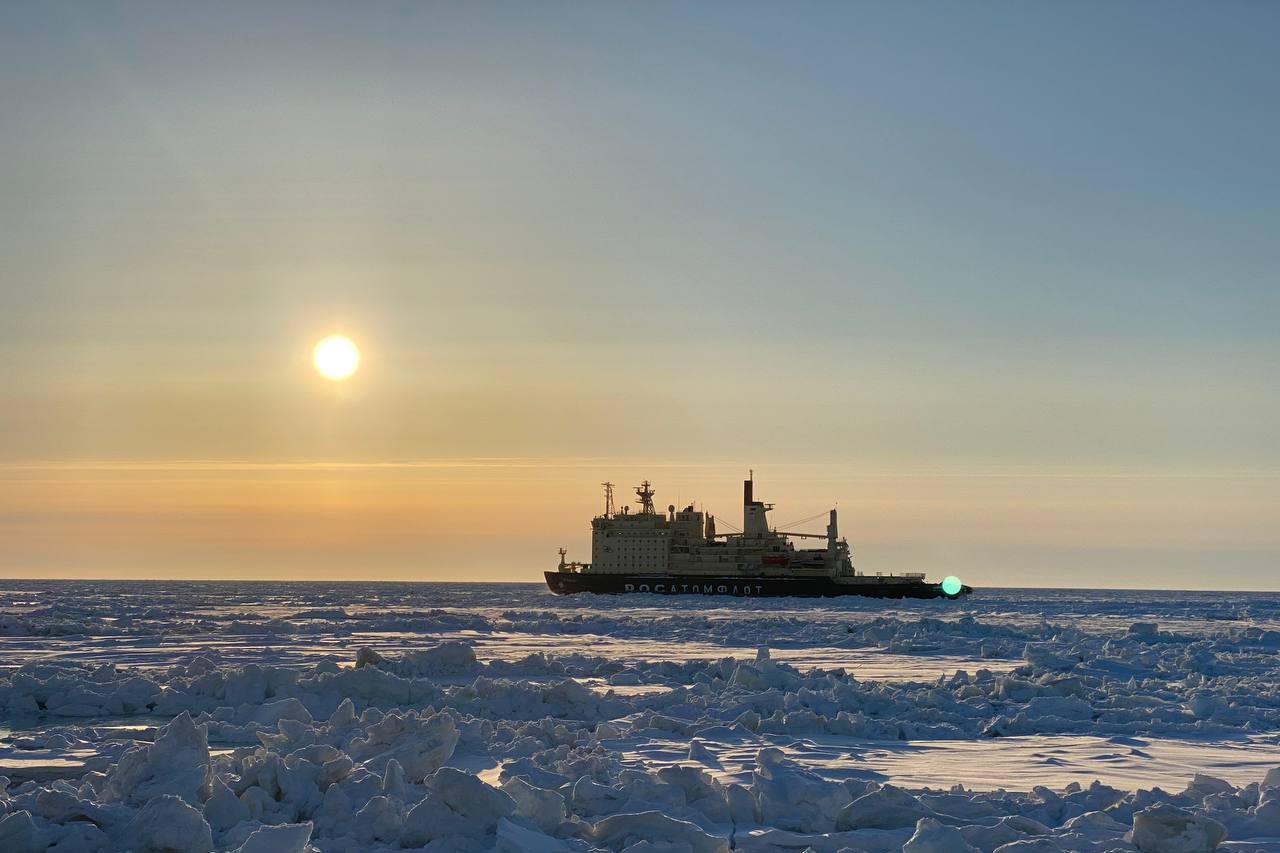 Остров белый в карском море
