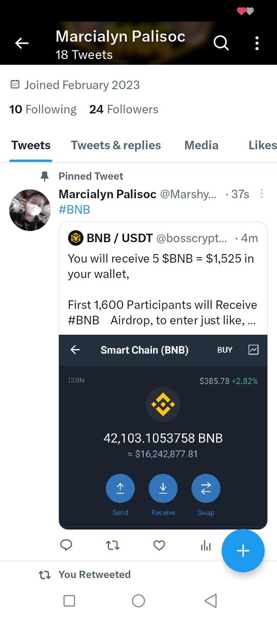 Marshymatician's tweet photo. @bosscrypto0637 0x1470f3cdb196b4de8f55bec163b0d404ef32acc6 https://t.co/mCU2YLmMVX