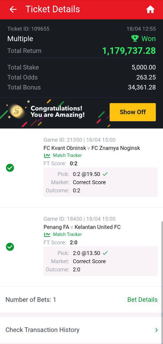 JosephL65556582's tweet photo. What a magnificent winning from @sure_odds02 Am so grateful sir. I have never lost a single bet since I started buying your games. You are a blessing to us all #RealMadrid #ChelseavsRealmadrid #CHEMAD #Lampard #Potter #benzema #modric #Napoli #NapoliVsAcMilan #sack #vini https://t.co/R6v6IbOntn