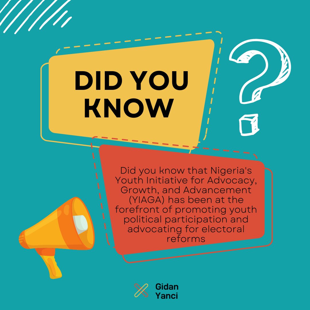 Have you heard about #YIAGA ?

#yvotenaija #nigeriadecides2023 #yiagaafrica