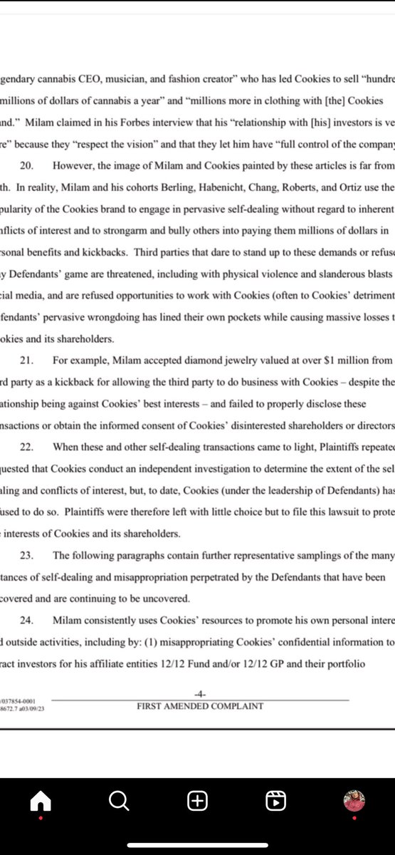 Uh oh.. just saw this posted on insta something bout confidential informa <a href="/berner415/">Berner</a> not looking good.. #streetsbetalkin #watchout #cookies