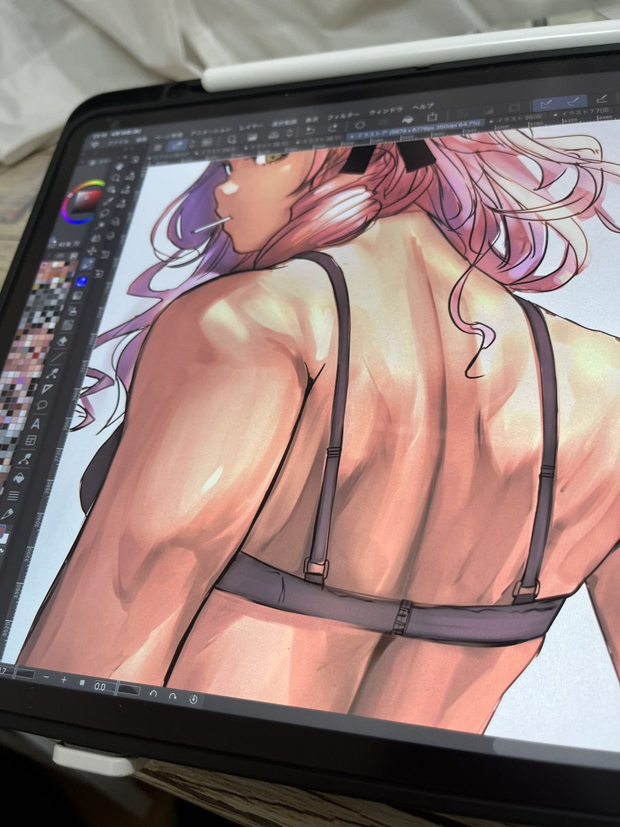 「女も背中で語るっしょ 」|🍭6maker.eth Illustrator commission OKのイラスト