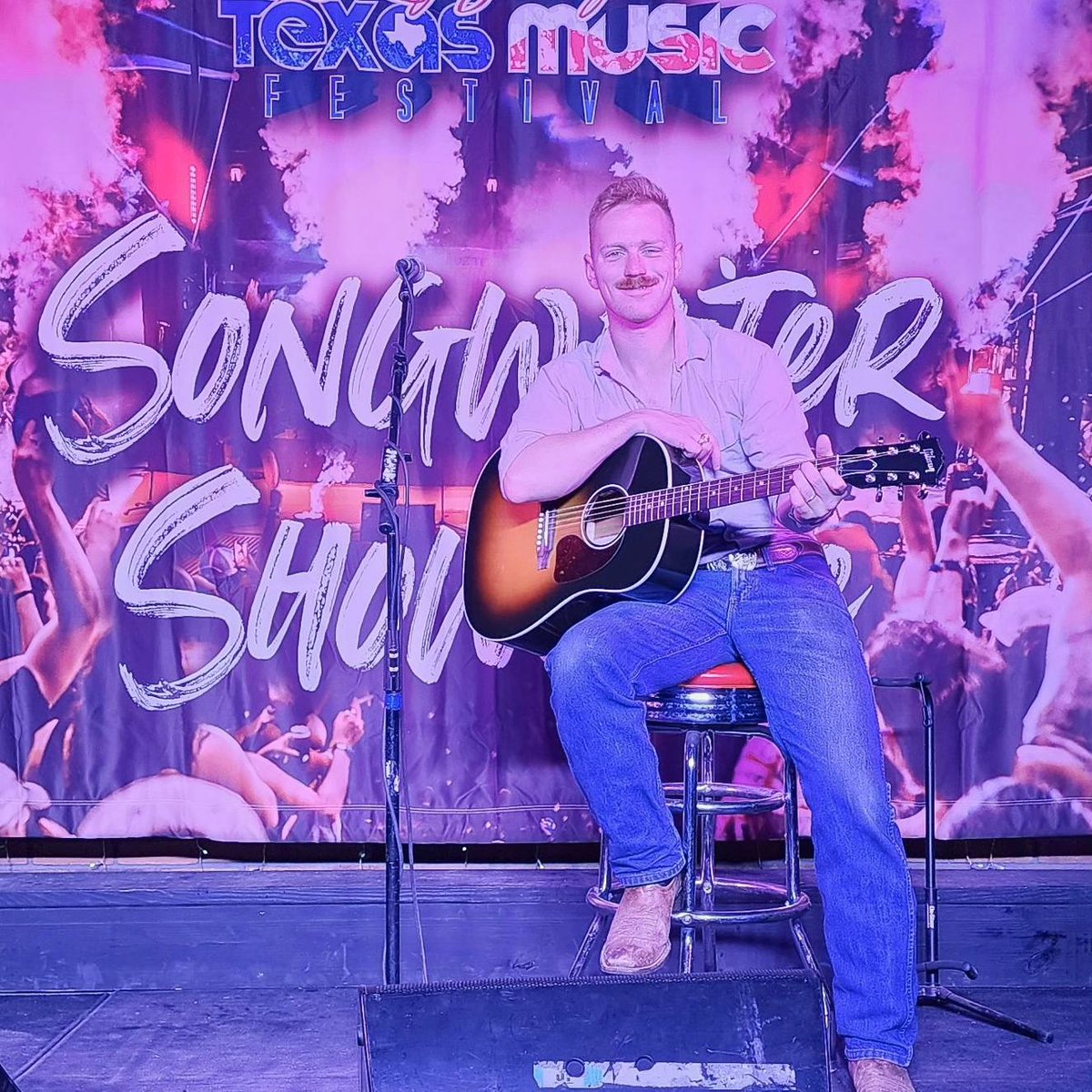 Please join me today on 95.9 The Ranch during the 4 PM hour as I introduce you to the music of Caleb Sam Brown Music, the winner of the @texasmusicfest Songwriter Showcase. Caleb is an unbelievable talent that needs to be shared. Please don't miss this.