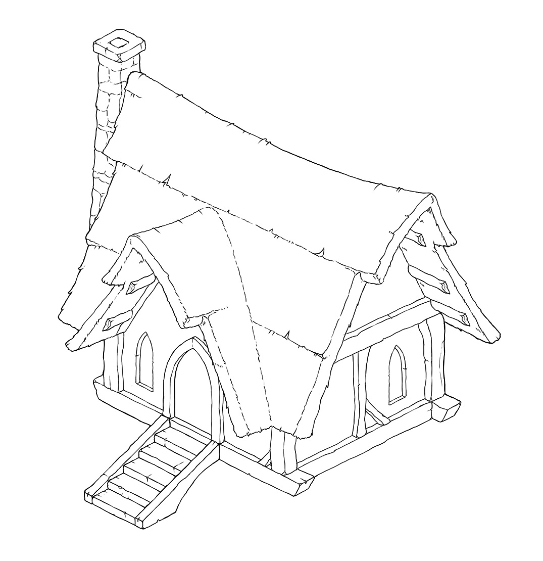 DarkDollGames's tweet photo. Coven Cove Cottage :) #gamedev #gameart #witchbound https://t.co/Tfi7LTNh9q