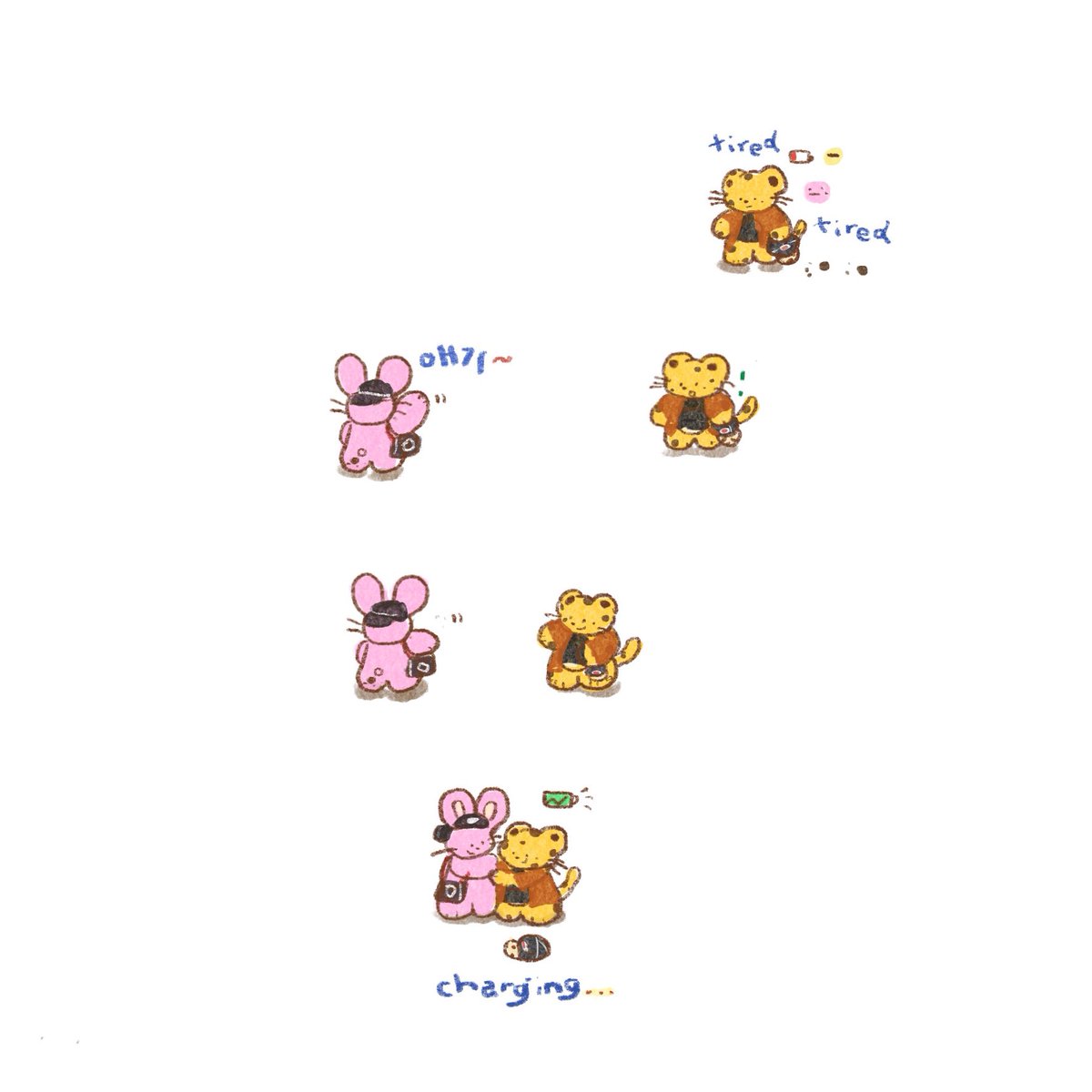 ชาร์จแบต🐯🐰🔋
