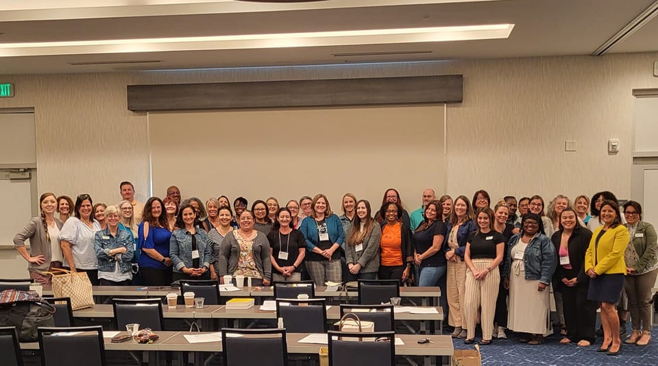 SPARCCsarasota's tweet photo. Earlier this week, some of SPARCC's leadership team participated in @FCASV's gathering in Tampa, Florida. We were thrilled to come together with leaders from around the State to learn, and share ideas about how to better serve survivors! #FCASV #SAAM2023 https://t.co/4nMWcgWUHI