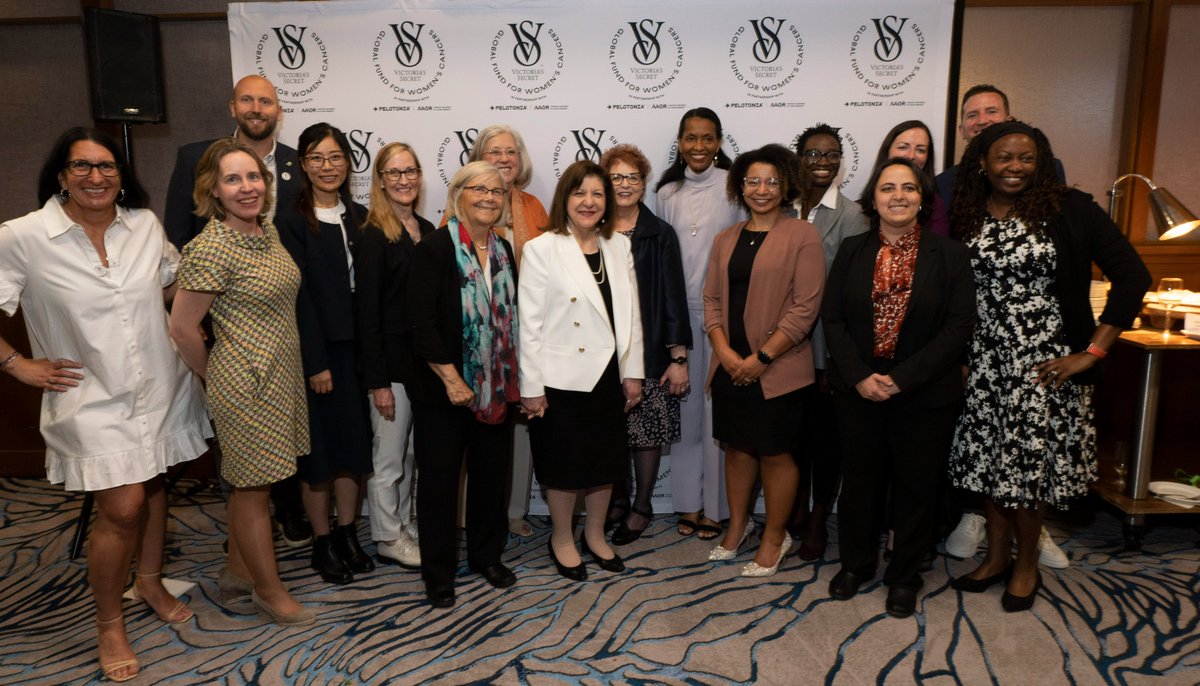 We are thrilled to kick off the second year of our vital partnership with the Victoria's Secret Fund for Women's Cancers and Pelotonia at the <a href="/AACR/">AACR</a> Annual Meeting. #AACR23