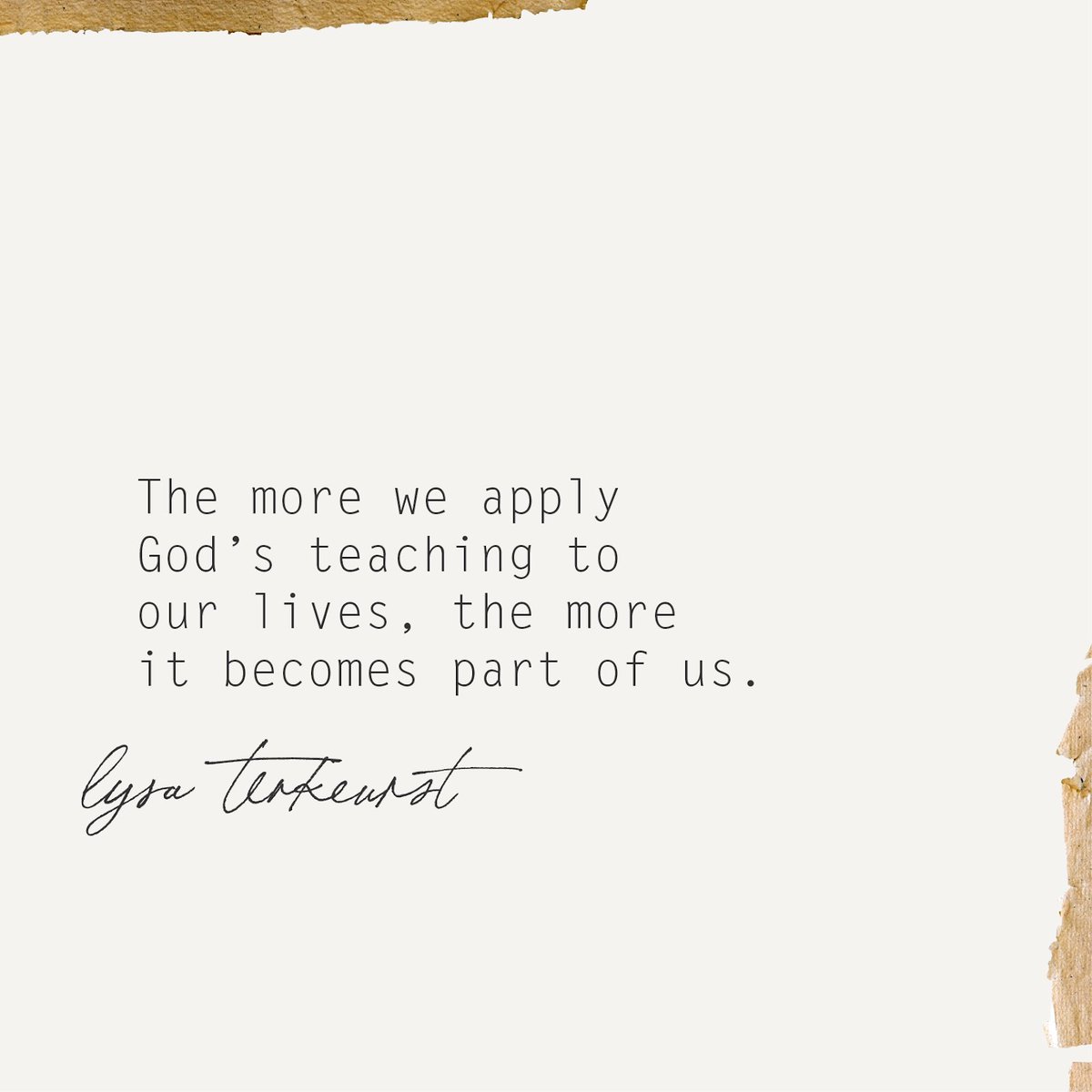 Lysa TerKeurst tweet media