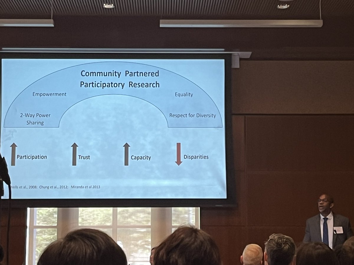 DrEllenEaton's tweet photo. Dr Sidney Hankerson sharing collaborative work w/ faith-based community to expand access to mental health, substance use care. #HOPECenter in NY is addressing stigma, overdose, suicide- a model for us all, esp in the Bible Belt @theNAMedicine https://t.co/C2mNhmIje5