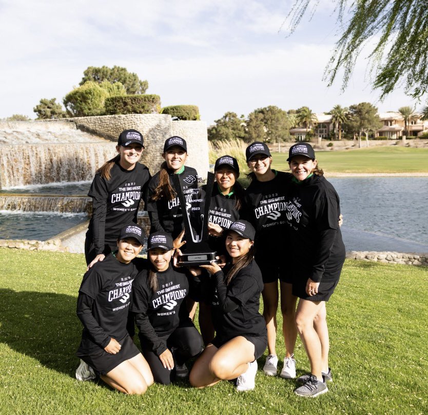 GolfweekRingler's tweet photo. Make that three in a row for @CalPolyGolf winning the Big West Conference title! https://t.co/byc1hzZ9CI