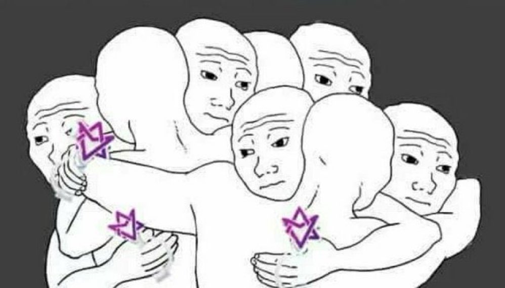 Fandom hug Arohas Being an Aroha has been extremely difficult this past year; we've been through a lot, but we'll get through it.