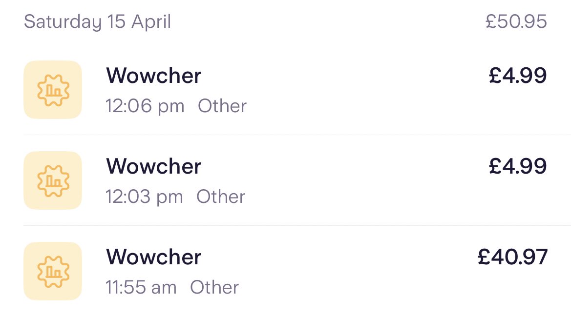 charliappleton's tweet photo. @Wowcher_Support hi, I seem to have been charged for delivery 3 times. Once as part of the order and then 2 more times. Can you look into it? Many thanks https://t.co/kwjgkwvUTc