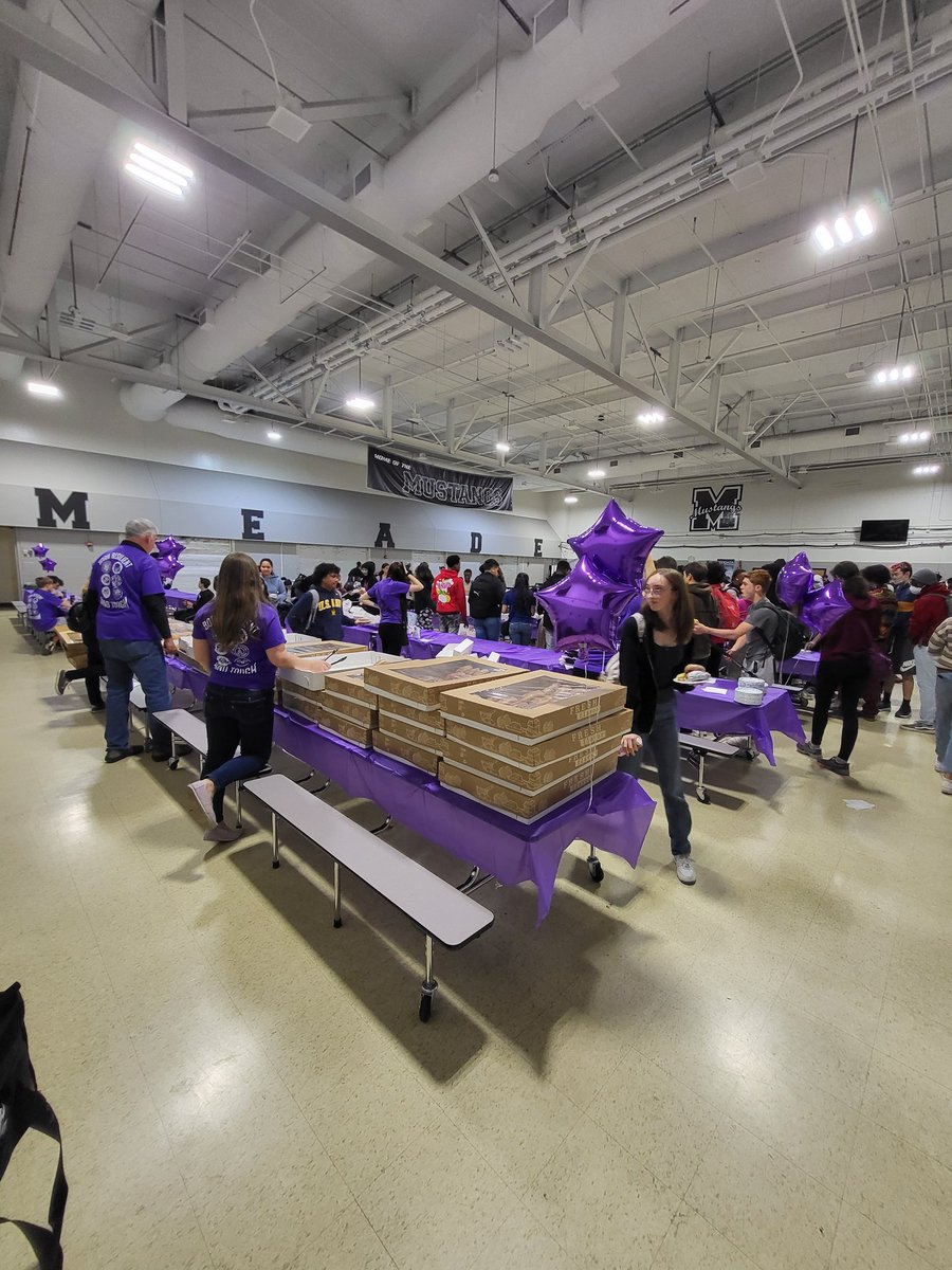 Today at Meade High we are celebrating our military children. We take this time to recognize military kids for their sacrifice and bravery on the homefront while their parents serve our country. #meadestrong #gomustangs #MOMC