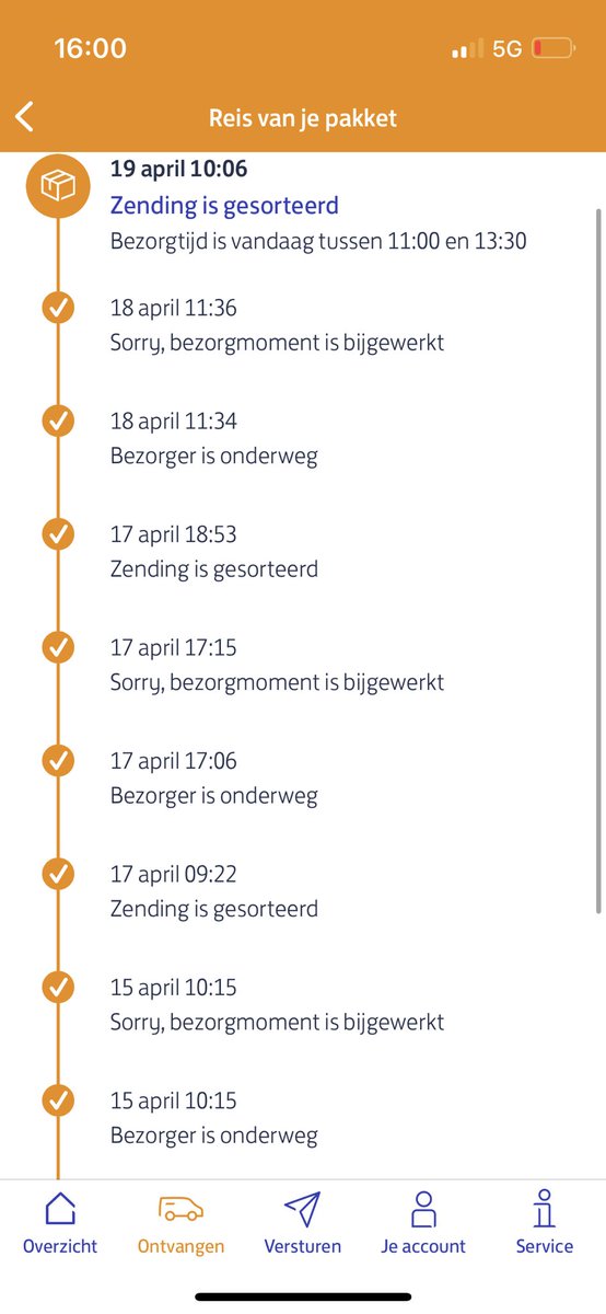Dntje's tweet photo. Zeg, @PostNL, hoe vind je zelf dat t gaat? https://t.co/jgTnwVGb1v