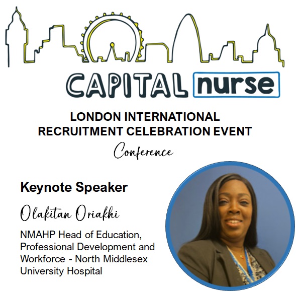 Come along to #LondonIRCelebrationEvent on 15/06/23 and hear from Olakitan Oriakhi.

She will be offering her insight on appraisal and ‘building future success on past achievement’

events.england.nhs.uk/events/london-…

#CapitalNurseIR
<a href="/NHSEnglandLDN/">NHS London</a> <a href="/dean_gimblett/">Dean Gimblett</a> <a href="/trueman_Selina/">Selina Trueman</a>