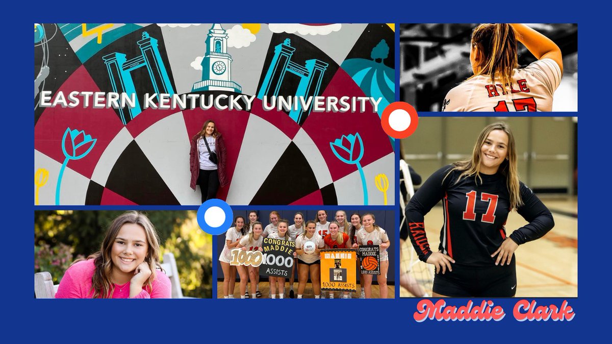 Our lone senior this year <a href="/_madelynclark_/">maddie</a> has decided to continue her academic career at EKU.  We are so excited for you!