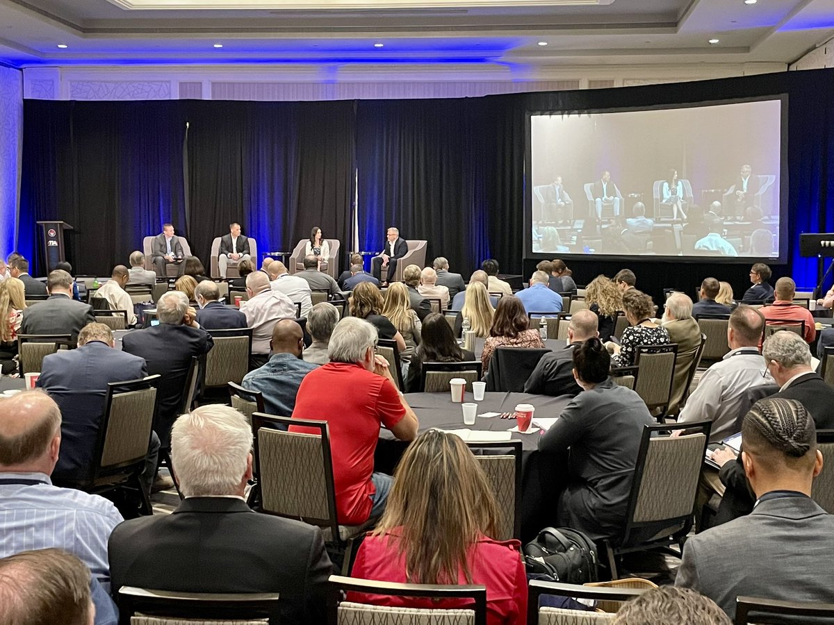 An exciting morning at @TIAonline’s BEAD Success Summit! @NTIAgov helped kick off the morning followed by a panel with some of my favorite people, our State Broadband Offices! #InternetForAll