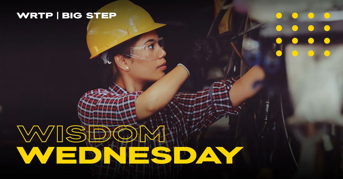 wrtpbigstep's tweet photo. #WisdomWednesday: “Success seems to be connected with action. Successful people keep moving. They make mistakes, but they don’t quit.” -Conrad Hilton⠀
⠀
📧 milwaukee@wrtp.org⠀
💻 https://t.co/CqjWGUZF0T
#WRTP #BIGSTEP #WRTPBIGSTEP #Wisconsin https://t.co/mclng0VGJz