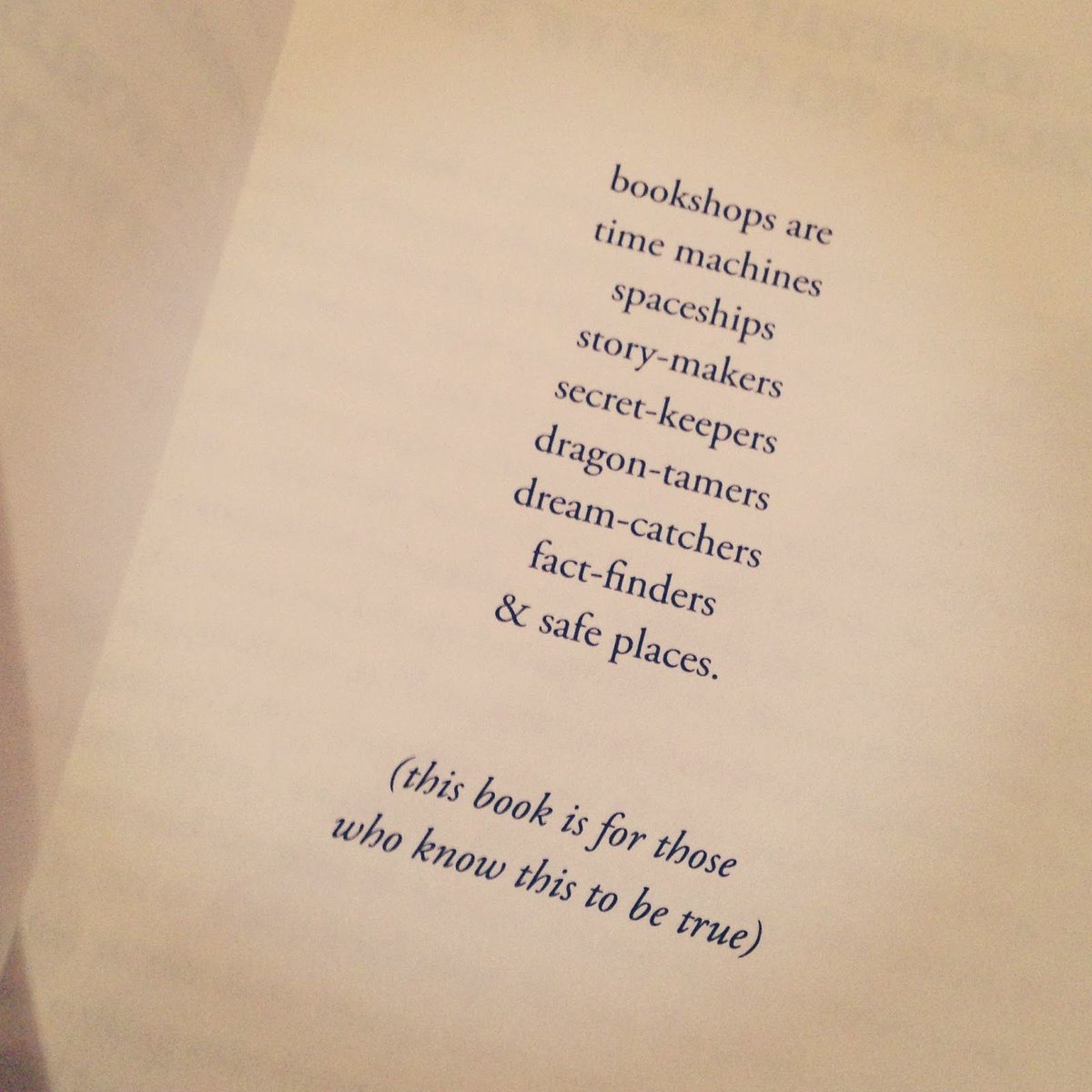 purplepenciled's tweet photo. Bookshops are like time machines!

#QOTD #SupportIndependentBookstores #IndieBookstores #P3Recommends #PurplePencilProject #WednesdayWisdom #Quotestoliveby https://t.co/56p4ZRVbDM