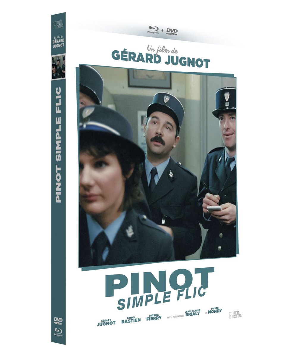 RiminiEditions's tweet photo. 1984... Après avoir accumulé les succès, seul ou avec la troupe du Splendid, #GérardJUGNOT se lance dans sa première réalisation
👉#PinotSimpleFlic, pour la 1ère fois en BLU-RAY le 02 mai en édition limitée BLU-RAY/DVD, disponible en précommande:
https://t.co/BzdX3LH5fs https://t.co/ubql84yTsq