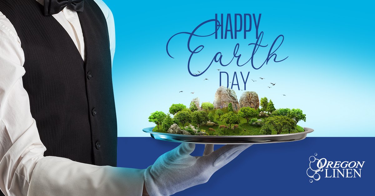 Did you know that we’ve been using our water reclamation system since the 1960s? 🚰 We’ve proudly been environmentally friendly since Day One! Happy #EarthDay from Oregon Linen. oregonlinen.com/green-policies/